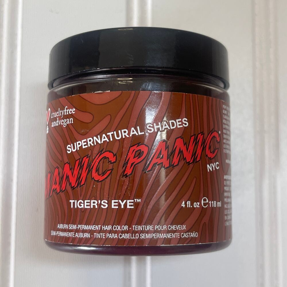 NEW SEALED Manic Panic Tigers Eye Auburn Semi Permanent Hair Dye